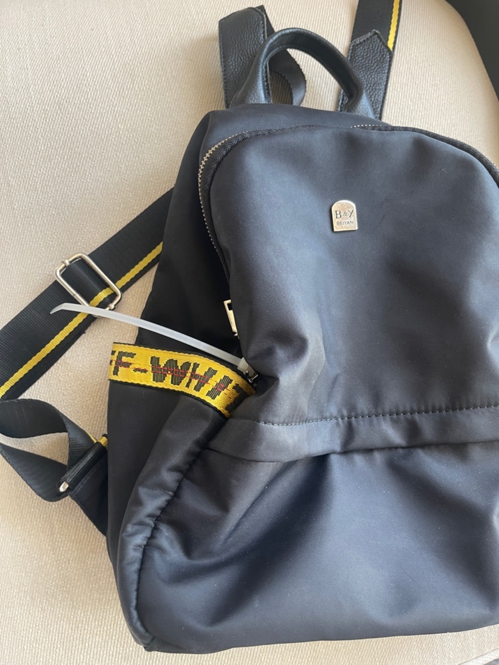 UPCYCLED | OFF-WHITE Industrial Strap Conversion Generic Backpack